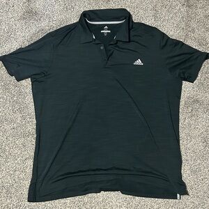 Adidas Men's Black Polo Shirt